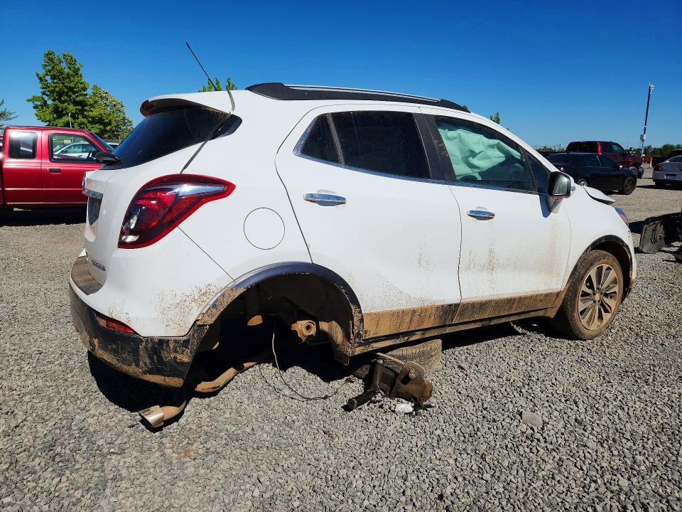 2019 Buick Encore VIN KL4CJCSMXKB760725 COPART salvage auction — FRONT END, Or - Salvage Title Certificate, sold $200 on 2026-07-28 (photo 3)