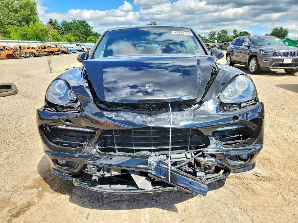 2014 Porsche Cayenne VIN WP1AD2A23ELA74263 COPART salvage auction — FRONT END, Il - Salvage Certificate, sold $2,950 on 2026-08-10 (photo 5)