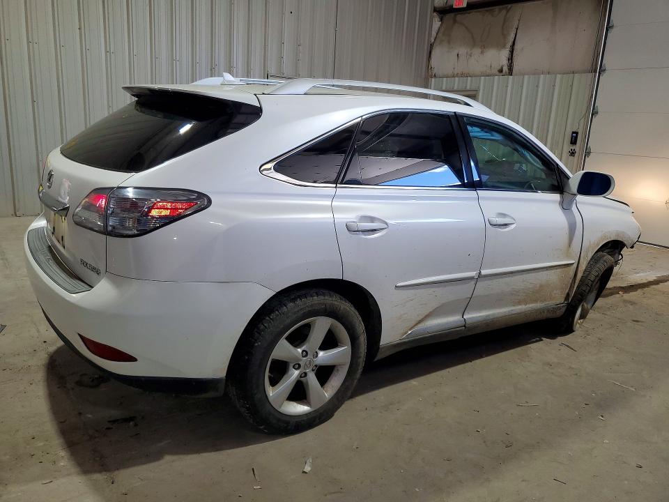 2011 Lexus Rx 350 VIN 2T2BK1BA2BC110597 COPART salvage auction — ALL OVER, Mt - Certificate Of Title, sold $2,550 on 2026-07-09 (photo 3)
