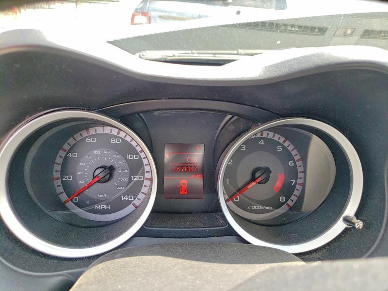 2008 Mitsubishi Lancer VIN JA3AU86U98U025080 COPART salvage auction — FRONT END, Va - Cert Of Title - Salvage, sold $275 on 2026-07-06 (photo 9)