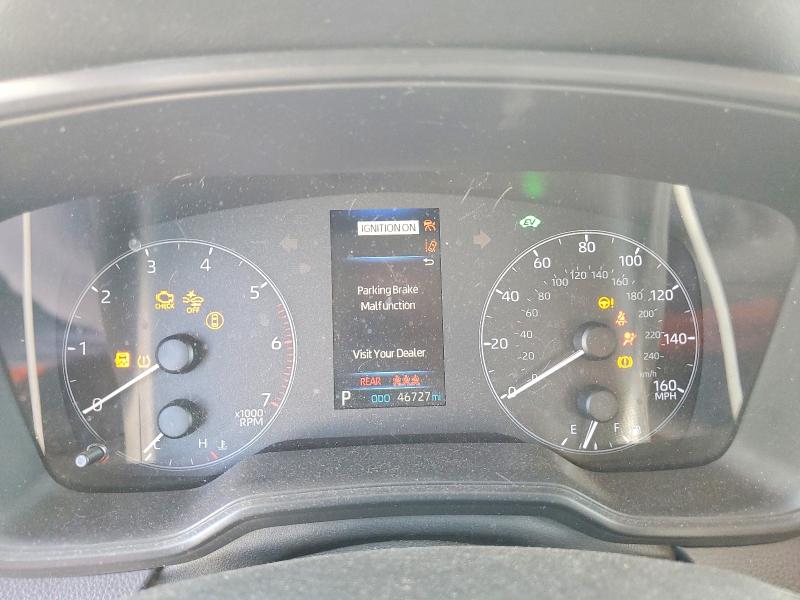 2024 Toyota Corolla VIN JTDBCMFE4R3050115 COPART salvage auction — FRONT END, CA - SALVAGE CERTIFICATE, sold $4,350 on 2026-07-21 (photo 9)