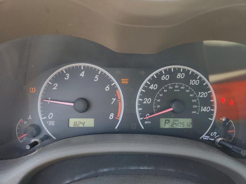 2010 Toyota Corolla VIN 1NXBU4EE9AZ204178 COPART salvage auction — MINOR DENT/SCRATCHES, Va - Certificate Of Title, sold $1,600 on 2026-07-09 (photo 9)