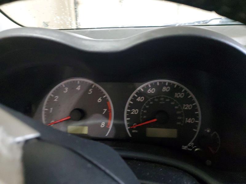 2009 Toyota Corolla VIN 2T1BU40E39C106946 COPART salvage auction — FRONT END, Pa - Certificate Of Salvage, sold $1,250 on 2026-07-02 (photo 9)