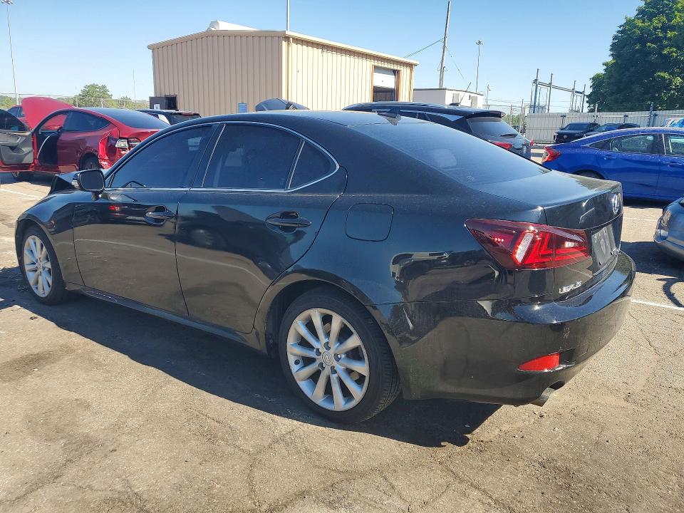 2010 Lexus Is 250 VIN JTHCF5C24A5038727 COPART salvage auction — FRONT END, OH - CERT OF TITLE-SALVAGE, sold $450 on 2026-07-17 (photo 2)