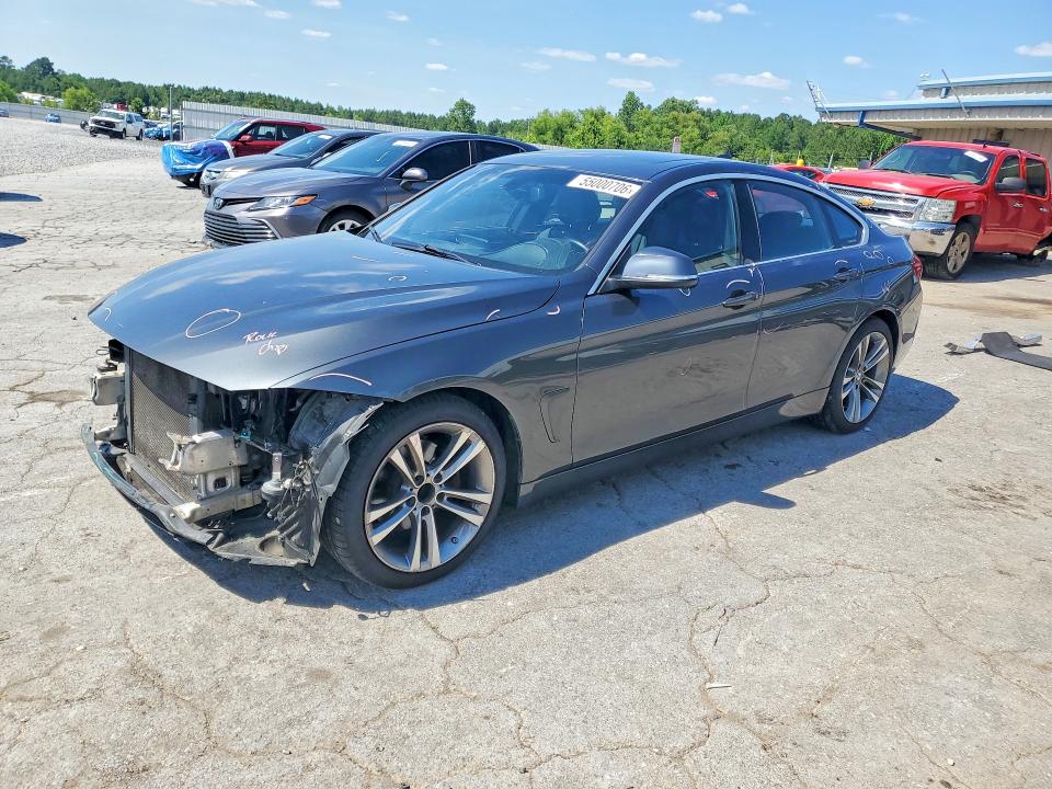 2018 BMW 4er VIN WBA4J1C53JBA29994 COPART salvage auction — HAIL, Ms - Cert Of Title-Salvaged, sold $2,400 on 2026-07-28 (photo 1)