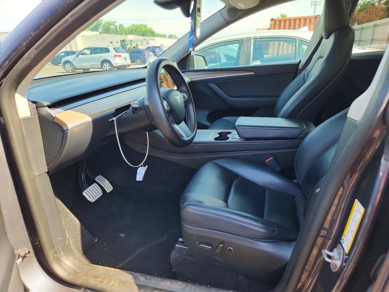 2023 Tesla Model y VIN 7SAYGDEF8PF948468 COPART salvage auction — FRONT END, CT - CERT OF TITLE-SALVAGE, sold $8,700 on 2026-07-24 (photo 7)