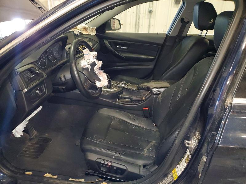 2013 BMW 3er VIN WBA3B5C59DF599010 COPART salvage auction — FRONT END, Mn - Cert Of Title-Prior Salvage, sold $225 on 2026-07-28 (photo 7)