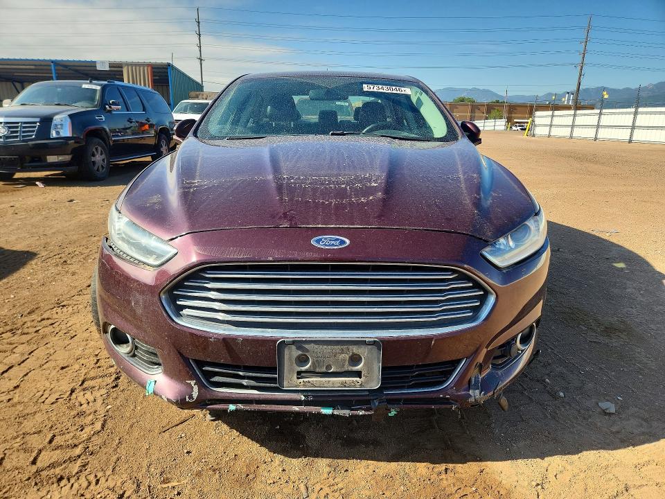 2013 Ford Fusion VIN 3FA6P0D94DR216508 COPART salvage auction — FRONT END, Co - Salvage Title, sold $900 on 2026-07-29 (photo 5)