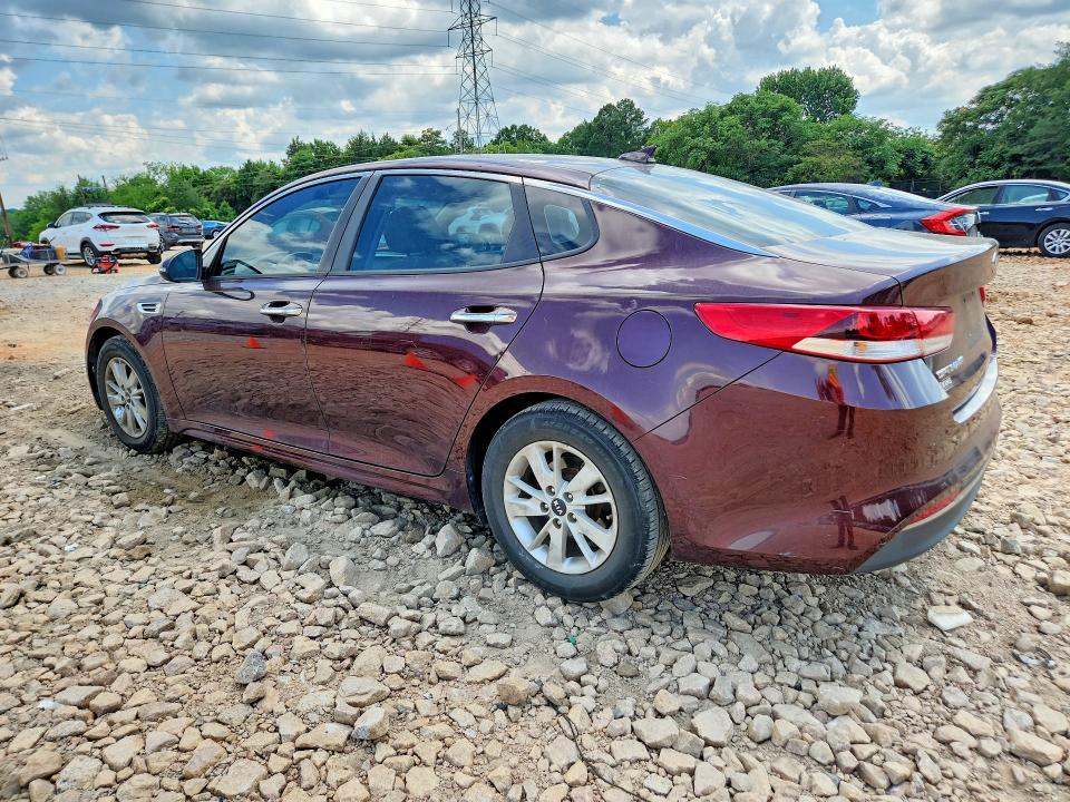 2016 Kia VIN 5XXGT4L31GG104492 COPART salvage auction — DAMAGE HISTORY, Nc - Dealer Only Salvage Title, sold $925 on 2026-07-27 (photo 2)