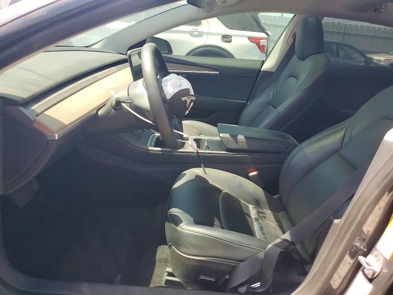 2023 Tesla Model 3 VIN 5YJ3E1EAXPF616161 COPART salvage auction — FRONT END, IN - CERT OF TITLE-SALVAGE TITLE, sold $5,300 on 2026-07-16 (photo 7)
