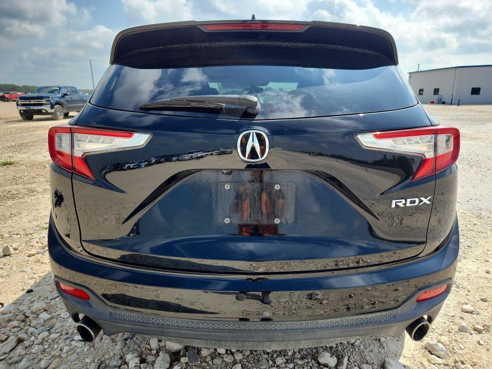 2019 Acura Rdx VIN 5J8TC1H58KL010739 COPART salvage auction — FRONT END, TX - CERTIFICATE OF TITLE, sold $900 on 2026-07-28 (photo 6)