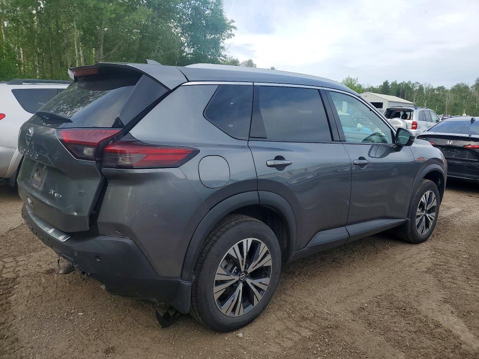 2021 Nissan Rogue VIN 5N1AT3BB0MC806707 COPART salvage auction — REAR END, ON - PERMIT SALVAGE, sold $14,200 on 2026-07-28 (photo 3)