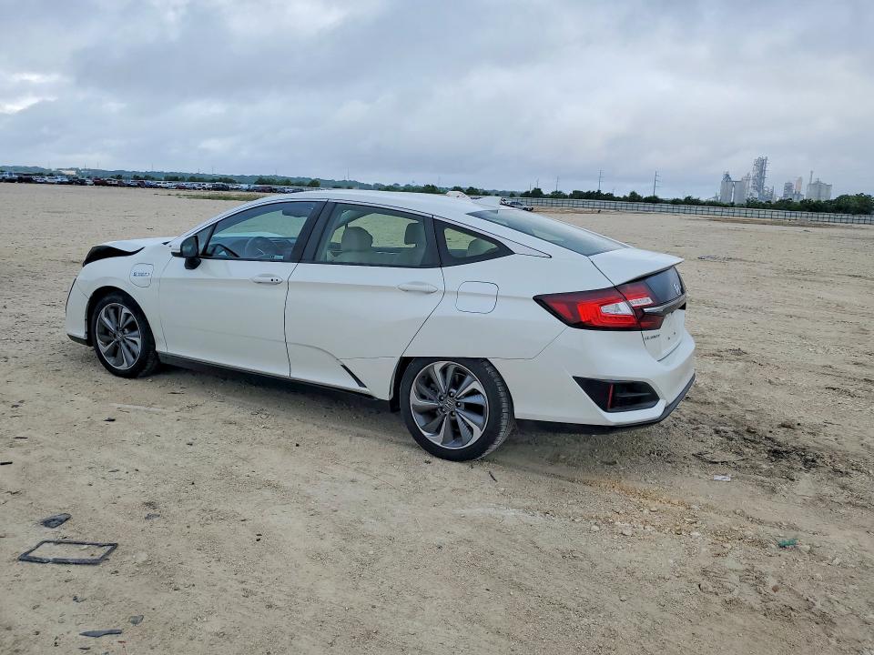 2018 Honda Clarity VIN JHMZC5F37JC010620 COPART salvage auction — FRONT END, TX - SALVAGE VEHICLE TITLE (P), sold $3,550 on 2026-07-09 (photo 2)