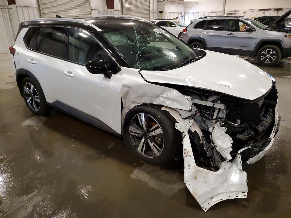 2024 Nissan Rogue VIN JN8BT3CB8RW439752 COPART salvage auction — FRONT END, Mn - Cert Of Title-Salvage, sold $7,300 on 2026-07-13 (photo 4)