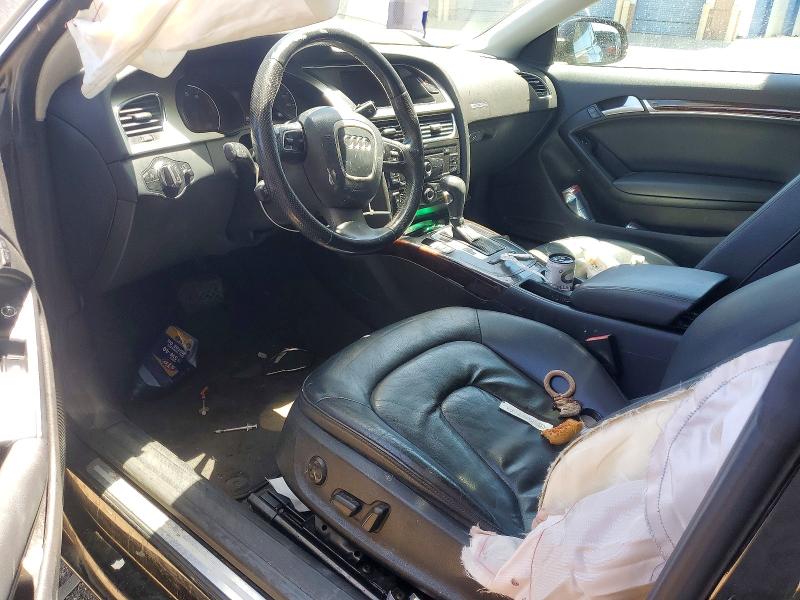 2011 Audi A5 VIN WAUCFAFRXBA073927 COPART salvage auction — SIDE, CA - SALVAGE CERTIFICATE, sold $350 on 2026-07-16 (photo 8)