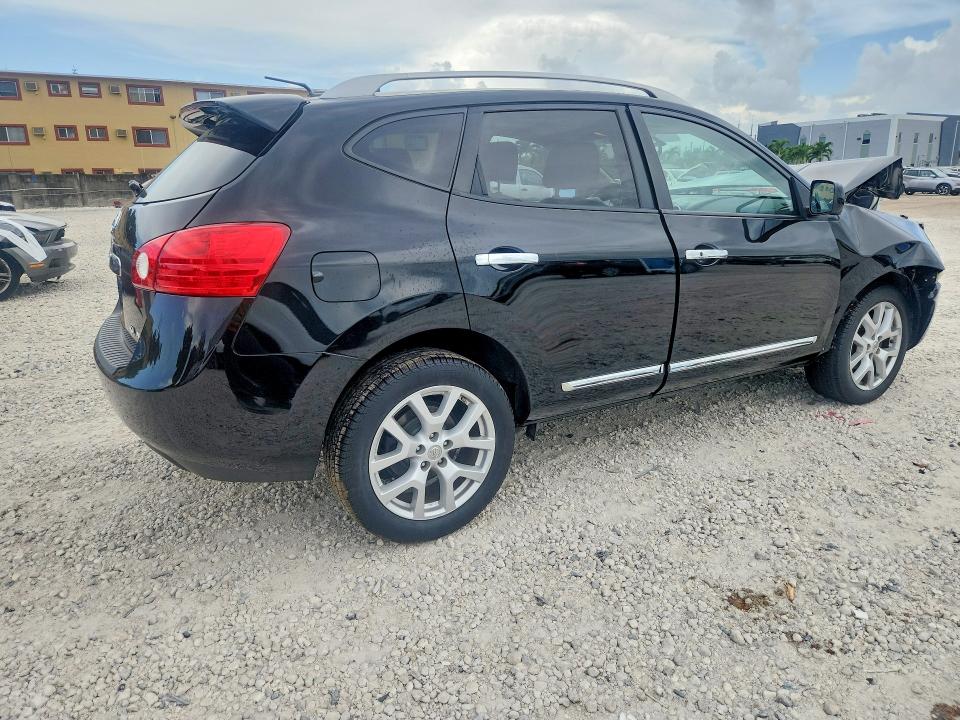 2012 Nissan Rogue VIN JN8AS5MV7CW363340 COPART salvage auction — FRONT END, FL - CERT OF TITLE SLVG REBUILDABLE, sold $250 on 2026-07-24 (photo 3)