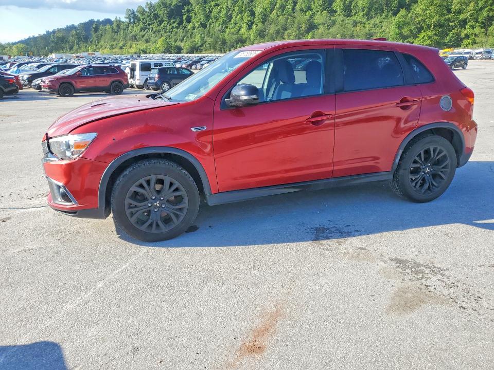 2018 Mitsubishi VIN JA4AP3AU9JZ026879 COPART salvage auction — FRONT END, Wv - Salvage Certificate, sold $2,200 on 2026-07-30 (photo 1)