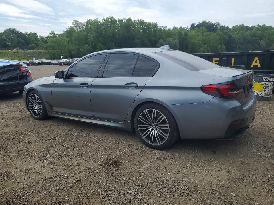 2021 BMW M5 VIN WBA13BK0XMCF38083 COPART salvage auction — SIDE, Ny - Mv-907A Salvage Certificate, sold $18,200 on 2026-07-28 (photo 2)