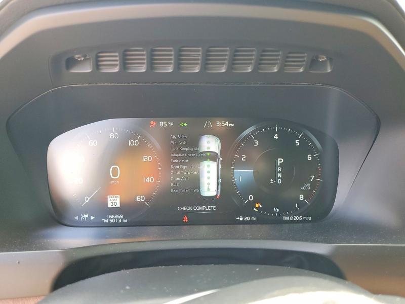 2019 Volvo Xc90 VIN YV4A22PL9K1445874 COPART salvage auction — HAIL, Tx - Certificate Of Title, sold $6,100 on 2026-07-10 (photo 9)