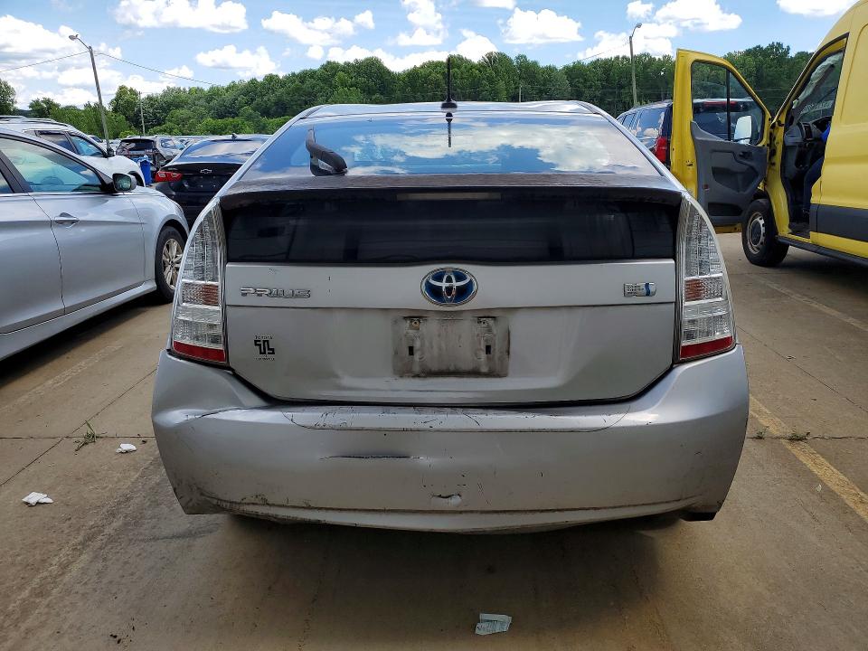 2010 Toyota Prius VIN JTDKN3DU8A0023892 COPART salvage auction — REAR END, KY - BILL OF SALE/PART ONLY/NO TITL, sold $950 on 2026-07-27 (photo 6)