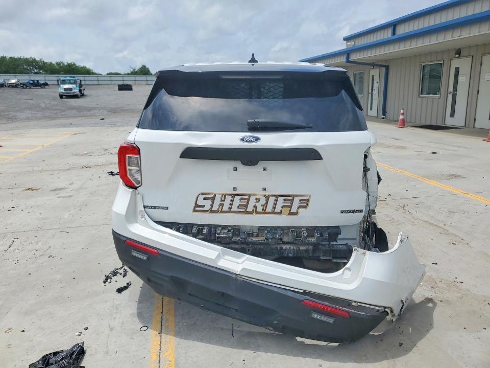2022 Ford Explorer VIN 1FM5K8AB5NGC23949 COPART salvage auction — REAR END, KY - CERT OF TITLE-SALVAGE, sold $3,300 on 2026-07-09 (photo 6)