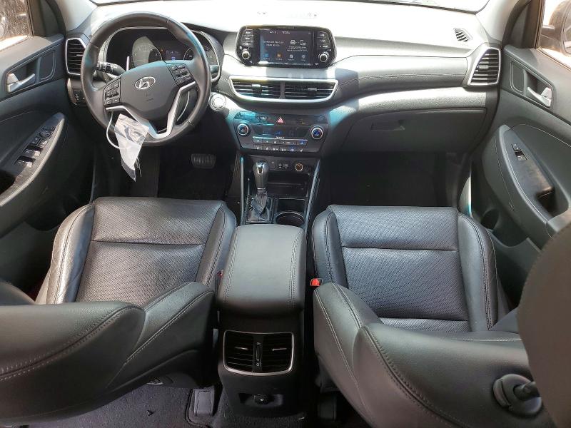 2021 Hyundai Tucson VIN KM8J33AL3MU283820 COPART salvage auction — REAR END, Tx - Salvage Vehicle Title, sold $3,800 on 2026-07-28 (photo 8)