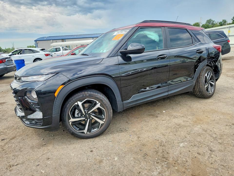 2021 Chevrolet Trailblazer VIN KL79MUSL0MB137747 COPART salvage auction — REAR END, Pa - Certificate Of Salvage, sold $4,750 on 2026-07-17 (photo 1)