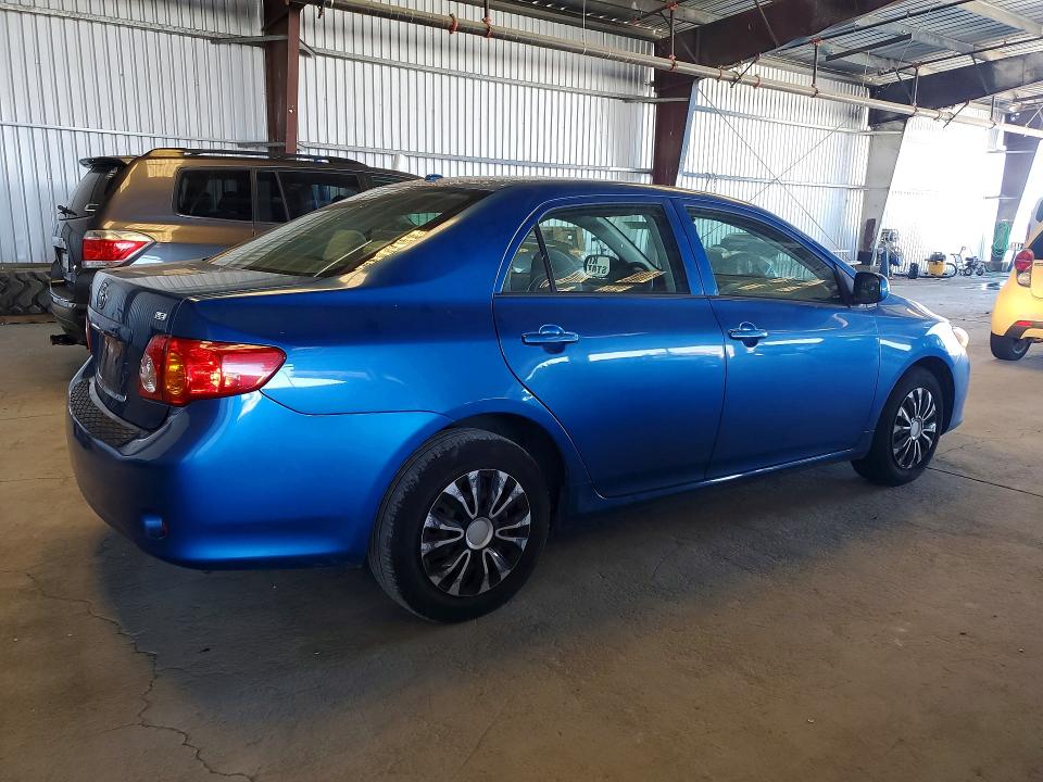 2009 Toyota Corolla VIN JTDBL40E299025588 COPART salvage auction — MINOR DENT/SCRATCHES, Ca - Dis/Dlr/Exp Only Clean Title, sold $1,300 on 2026-07-09 (photo 3)