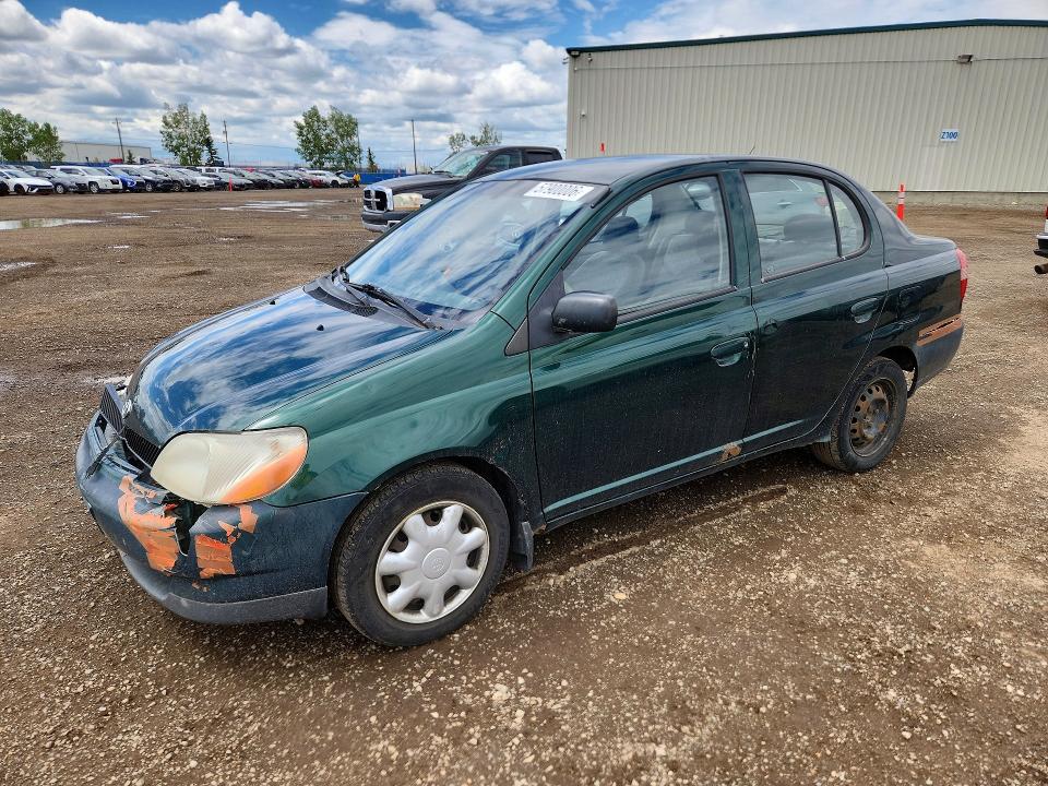 2000 Toyota Echo VIN JTDBT1239Y0067849 COPART salvage auction — FRONT END, Ab - Bos - Salvage, sold $175 on 2026-07-07 (photo 1)