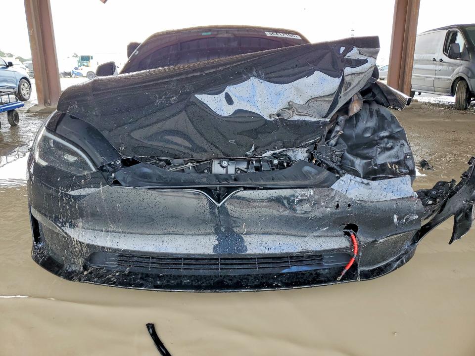 2024 Tesla Model s VIN 5YJSA1E50RF537465 COPART salvage auction — FRONT END, Tx - Salvage Vehicle Title, sold $16,100 on 2026-07-14 (photo 5)