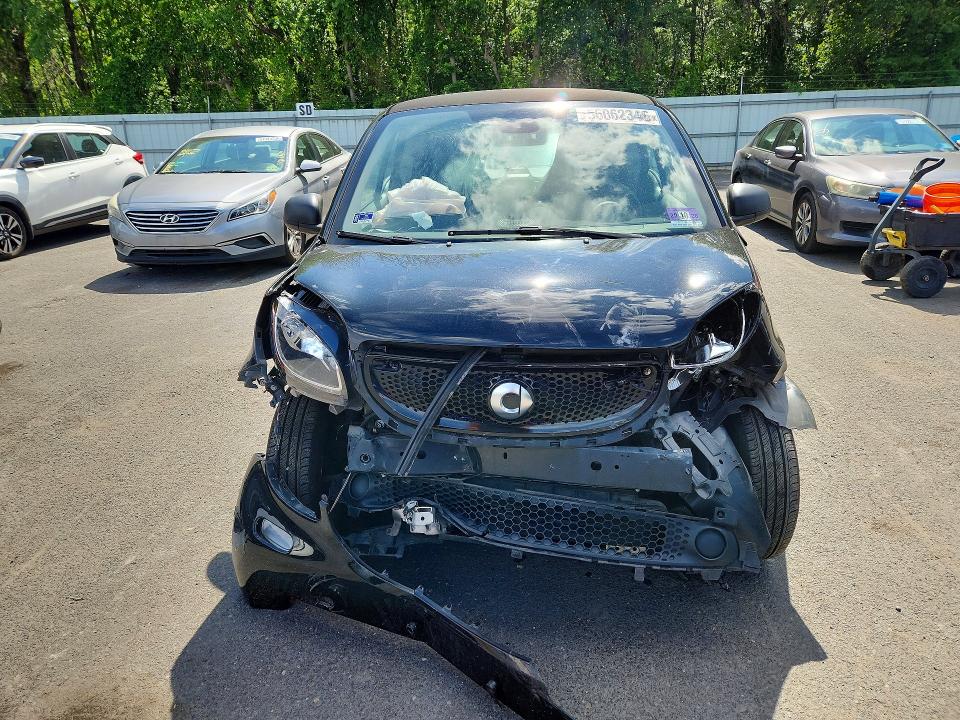 2017 Smart VIN WMEFJ5DA9HK194665 COPART salvage auction — FRONT END, Nj - Cert Of Title-Salvage, sold $250 on 2026-07-21 (photo 5)