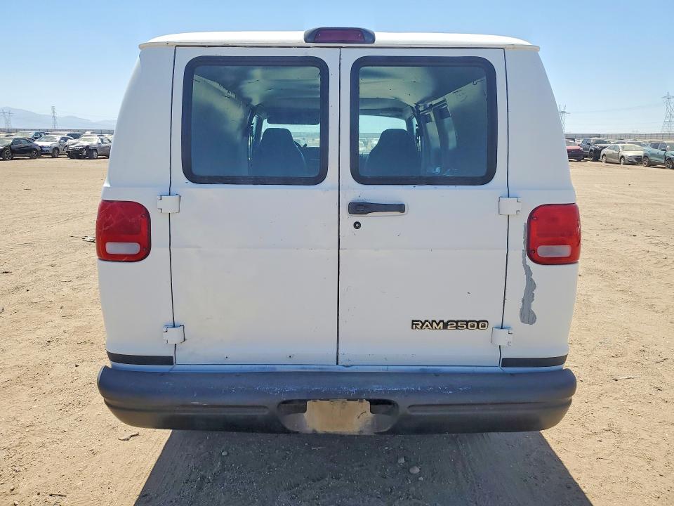 1998 Dodge Ram van VIN 2B7JB21Y7WK144862 COPART salvage auction — MINOR DENT/SCRATCHES, CA - DIS/DLR/EXP ONLY CLEAN TITLE, sold $425 on 2026-07-20 (photo 6)