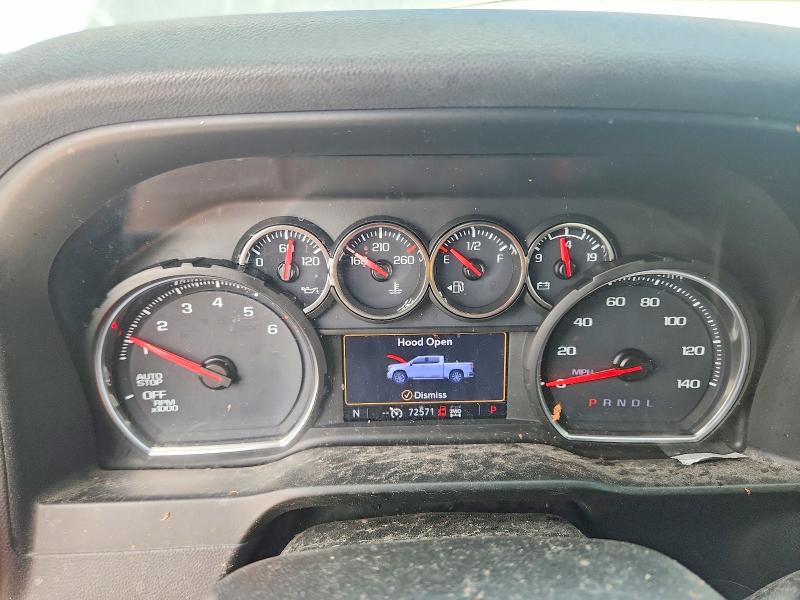 2021 Chevrolet Silverado VIN 1GCUYDED3MZ336918 COPART salvage auction — SIDE, Tx - Salvage Vehicle Title, sold $9,600 on 2026-07-02 (photo 9)