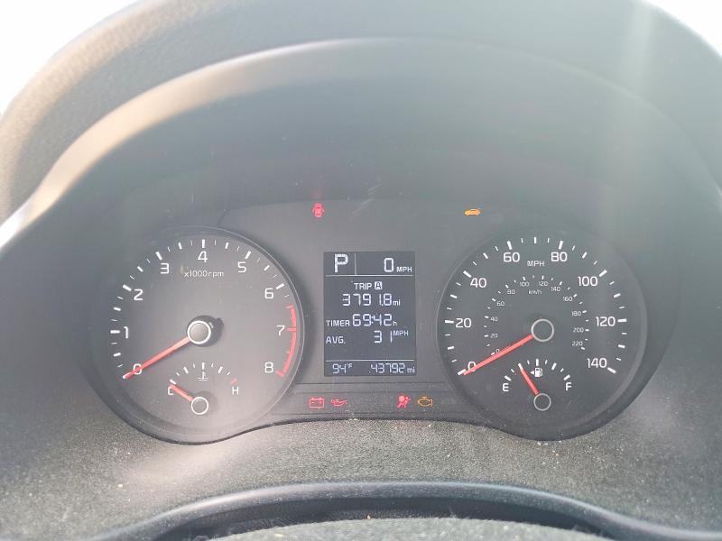 2021 Kia Rio VIN 3KPA24AD9ME400790 COPART salvage auction — FRONT END, Ma - Cert Of Title-Salvage, sold $1,600 on 2026-07-29 (photo 9)