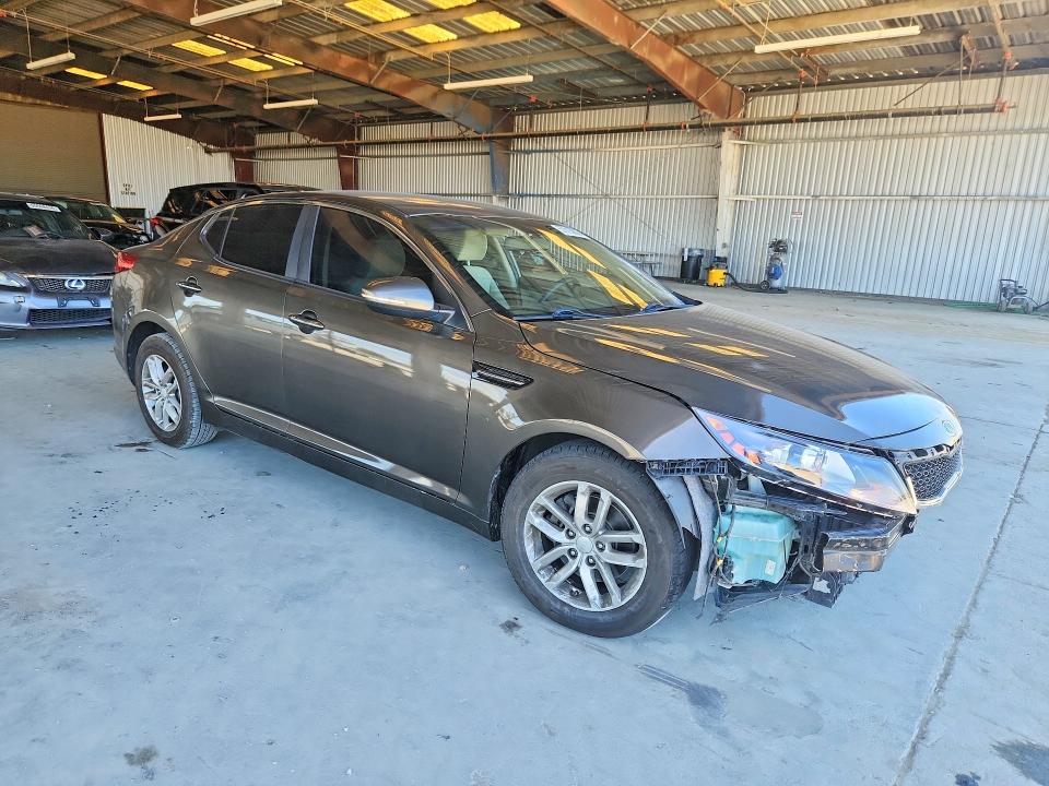 2012 Kia Optima VIN 5XXGM4A71CG034179 COPART salvage auction — VANDALISM, CA - SALVAGE CERTIFICATE, sold $125 on 2026-07-23 (photo 4)