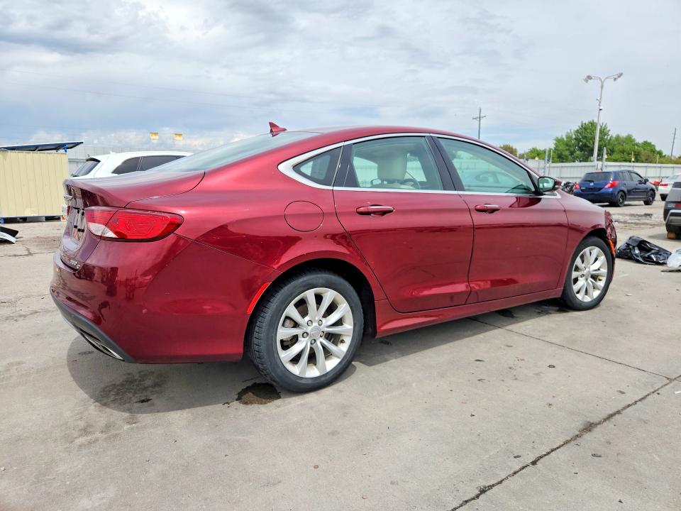 2015 Chrysler 200 VIN 1C3CCCCG1FN519668 COPART salvage auction — FRONT END, Co - Salvage Title, sold $1,750 on 2026-07-20 (photo 3)