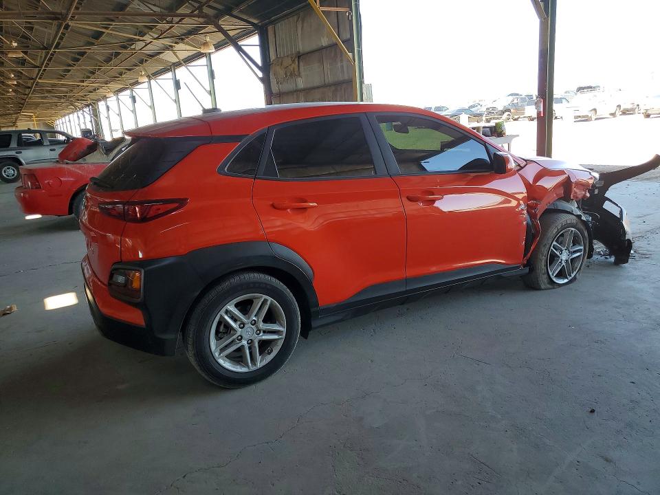 2019 Hyundai Kona VIN KM8K12AA7KU195062 COPART salvage auction — FRONT END, Az - Cert Of Title - Salvage, sold $225 on 2026-07-27 (photo 3)