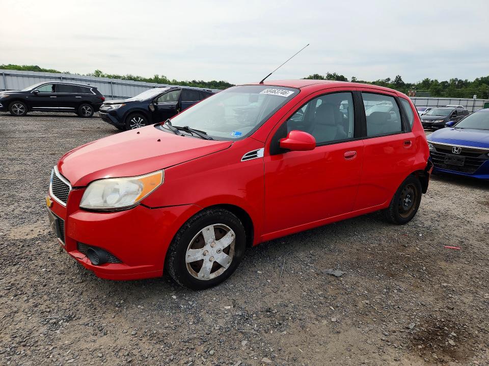 2011 Chevrolet Aveo VIN KL1TD6DEXBB138637 COPART salvage auction — REAR END, VA - CERT OF TITLE - SALVAGE, sold $575 on 2026-07-22 (photo 1)