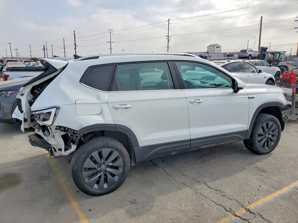 2022 Volkswagen Taos VIN 3VVRX7B25NM025427 COPART salvage auction — REAR END, Ca - Salvage Certificate (P), sold $4,100 on 2026-08-03 (photo 3)