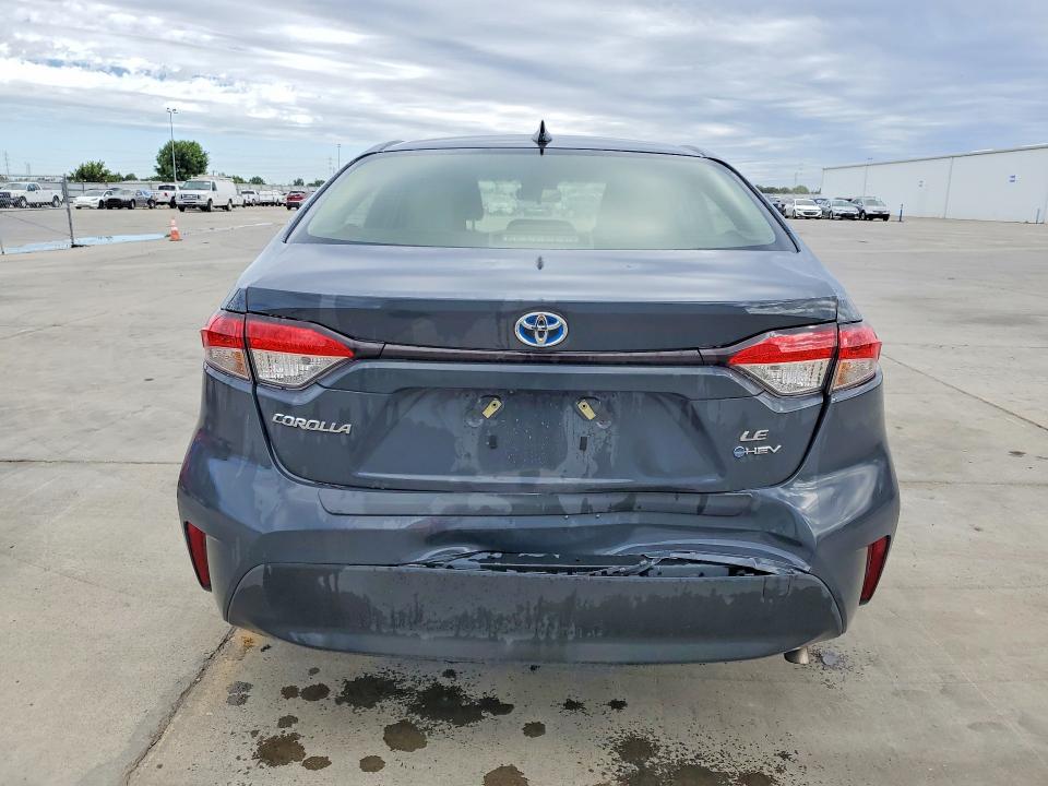 2025 Toyota Corolla VIN JTDBCMFEXS3086266 COPART salvage auction — REAR END, CA - CERTIFICATE OF TITLE, sold $10,700 on 2026-07-28 (photo 6)