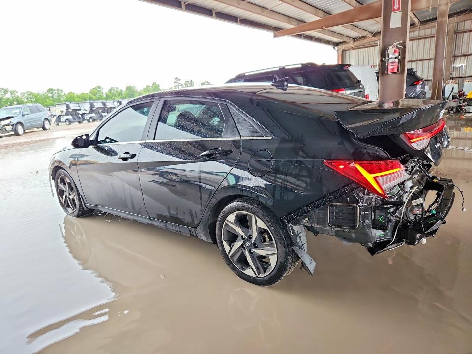 2023 Hyundai Elantra VIN KMHLP4AG3PU501801 COPART salvage auction — REAR END, Tx - Salvage Vehicle Title, sold $3,500 on 2026-07-24 (photo 2)