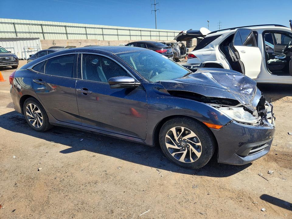 2017 Honda Civic VIN 19XFC2F71HE011559 COPART salvage auction — FRONT END, Nm - Cert Of Title-Salvage, sold $1,900 on 2026-07-09 (photo 4)