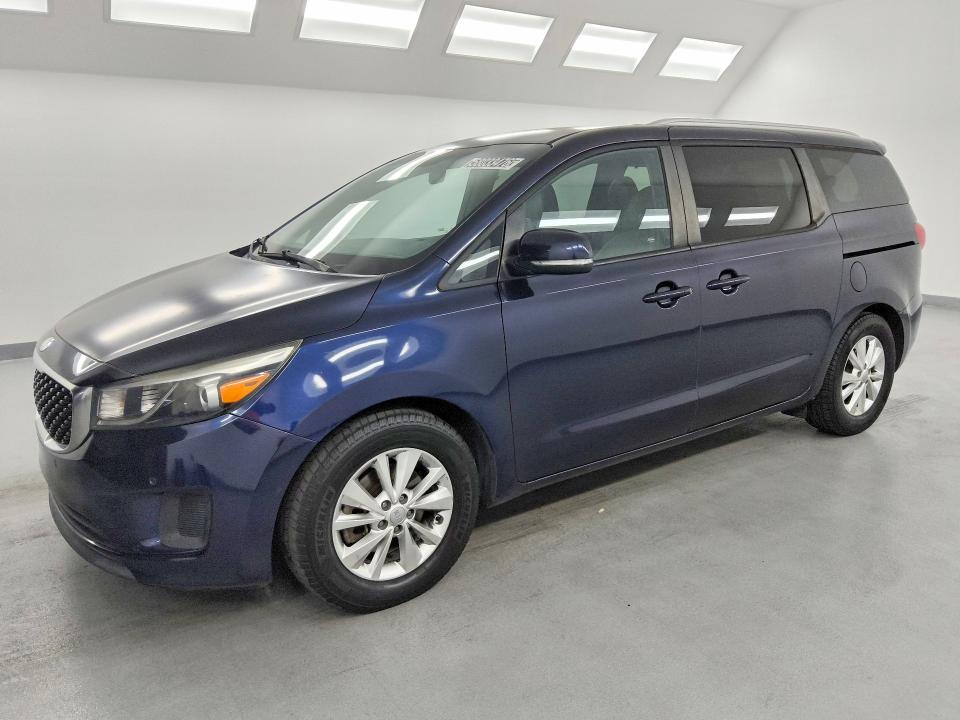 2018 Kia SEDONA VIN KNDMB5C19J6400635 COPART salvage auction — MINOR DENT/SCRATCHES, CA - CERTIFICATE OF TITLE, sold $2,850 on 2026-07-23 (photo 1)