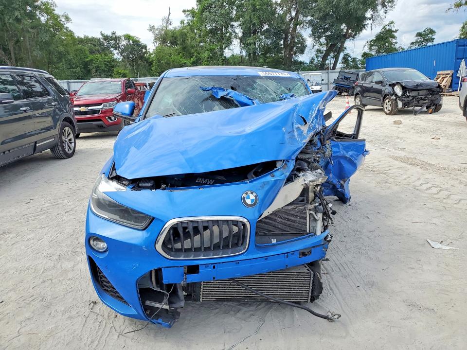 2018 BMW X2 VIN WBXYJ5C33JEF74704 COPART salvage auction — FRONT END, Fl - Cert Of Title Slvg Rebuildable, sold $750 on 2026-07-07 (photo 5)