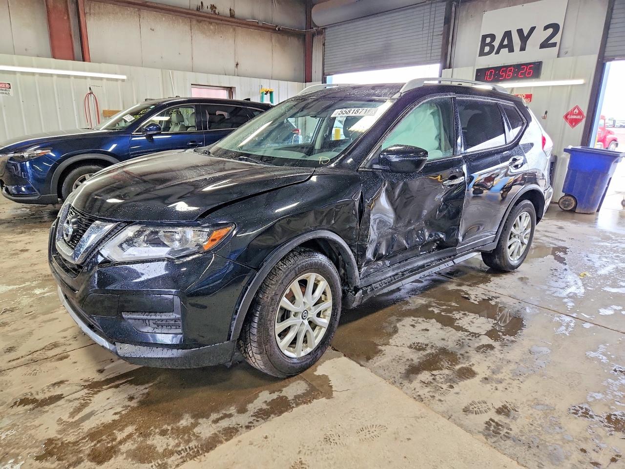 2017 Nissan Rogue VIN JN8AT2MV8HW251777 COPART salvage auction — Side, IL - SALVAGE CERTIFICATE, sold $1,850 on 2026-07-02 (photo 1)