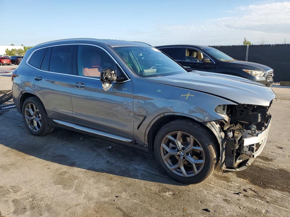 2024 BMW VIN 5UX43DP08R9T66527 COPART salvage auction — FRONT END, Fl - Certificate Of Destruction, sold $1,200 on 2026-07-28 (photo 4)