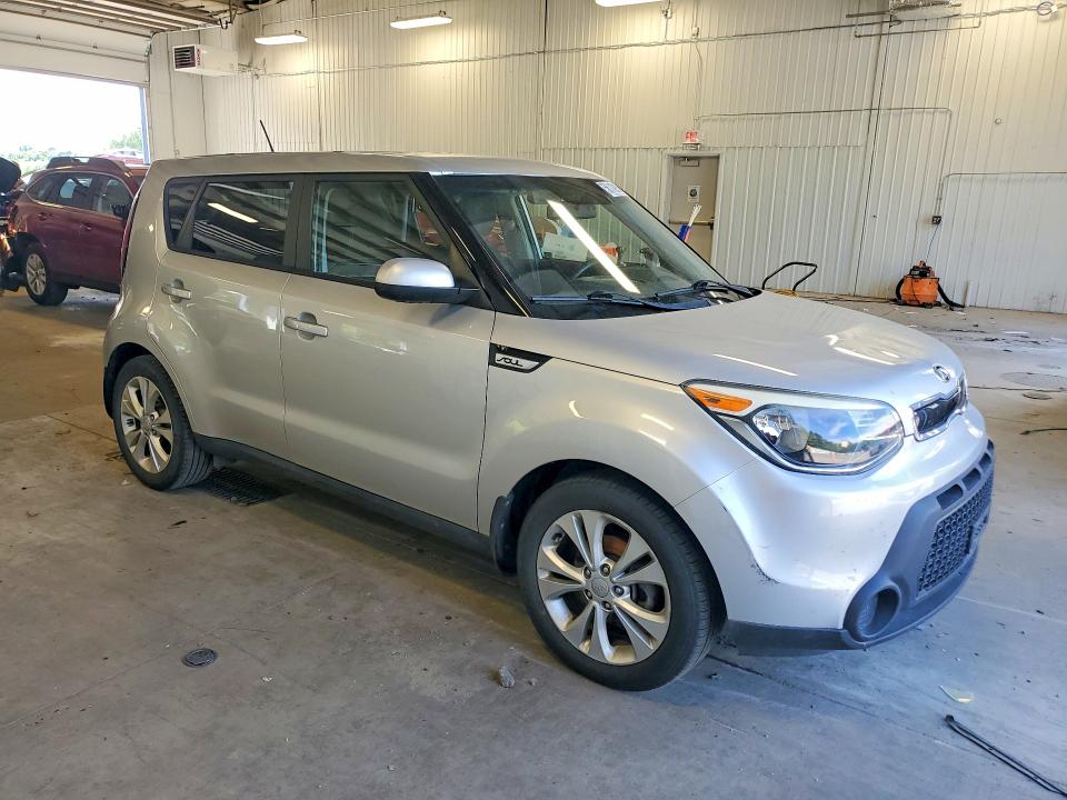 2015 Kia Soul VIN KNDJP3A54F7780791 COPART salvage auction — VANDALISM, Mn - Cert Of Title-Salvage, sold $2,200 on 2026-07-28 (photo 4)