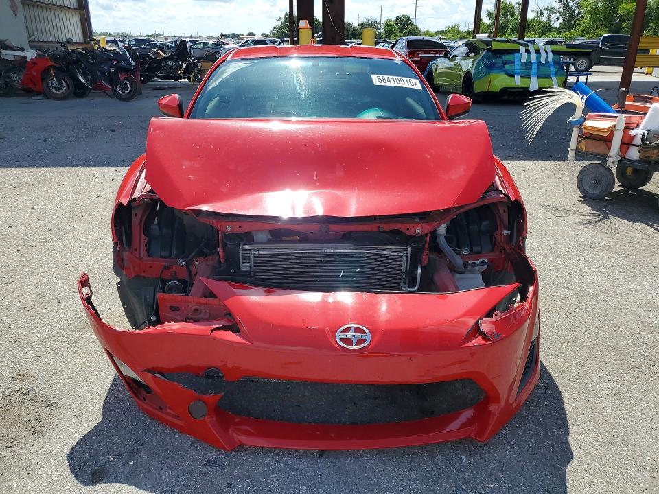 2016 Scion Fr-s VIN JF1ZNAA17G8703358 COPART salvage auction — FRONT END, Fl - Cert Of Title Slvg Rebuildable, sold $2,500 on 2026-07-10 (photo 5)