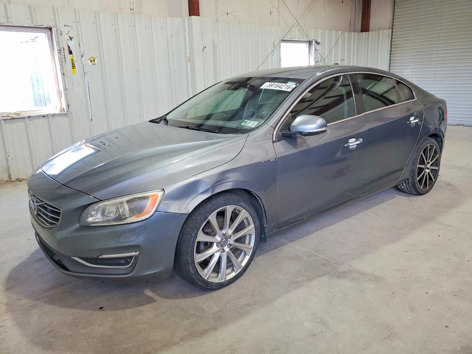 2016 Volvo S60 VIN LYV402FM0GB097043 COPART salvage auction — FRONT END, Wv - Certificate Of Title, sold $325 on 2026-07-09 (photo 1)
