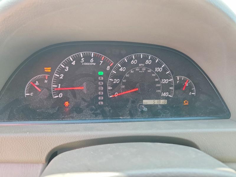 2006 Toyota Camry VIN JTDBE32K263049265 COPART salvage auction — FRONT END, Fl - Cert Of Title Slvg Rebuildable, sold $975 on 2026-07-06 (photo 9)
